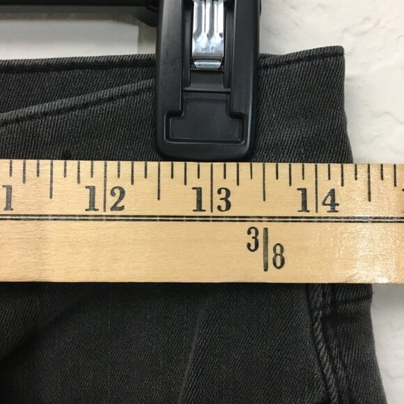 Madewell Womens Jean High-Rise Size 28 Roadtripper Jeggings Skinny Raw Hem Gray - Picture 8 of 14